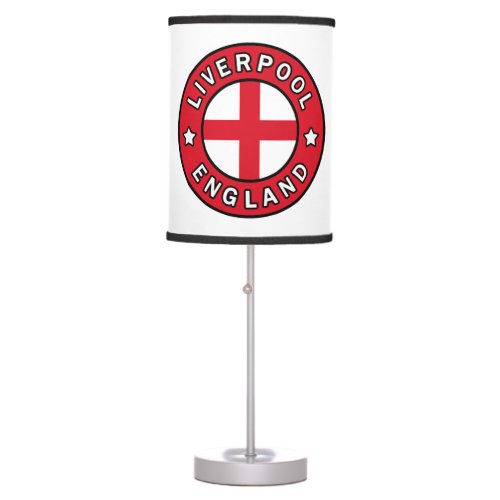 Liverpool England Table Lamp