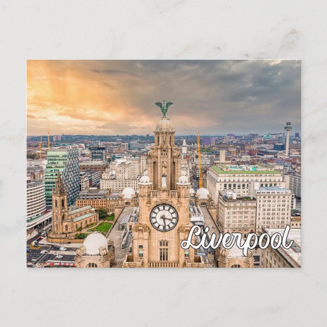 Liverpool, England, United Kingdom Postcard (Front)