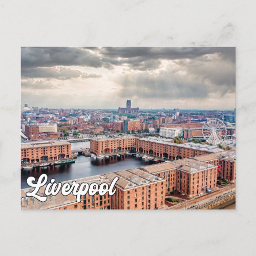 Liverpool England United Kingdom Postcard