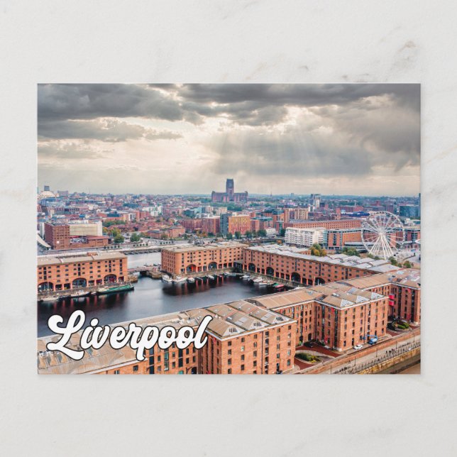 Liverpool, England, United Kingdom Postcard (Front)