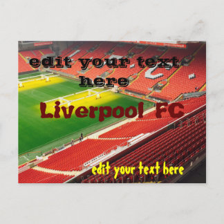 liverpool fc postcard