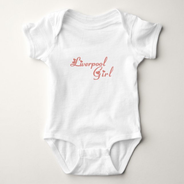 Liverpool Girl Baby Bodysuit (Front)