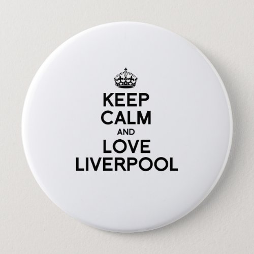 LIVERPOOL KEEP CALM _png Pinback Button
