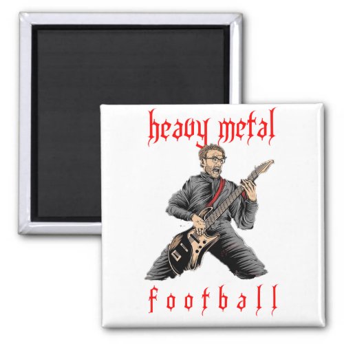 Liverpool Klopp Heavy Metal Football Magnet