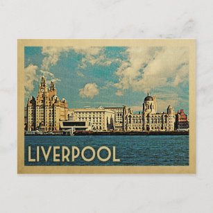 6 Judges Modern postcards of old Liverpool 