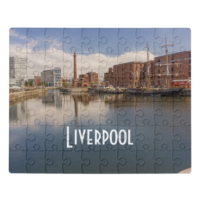 Liverpool Salthouse Dock Merseyside Travel Jigsaw Puzzle (Puzzle Horizontal)