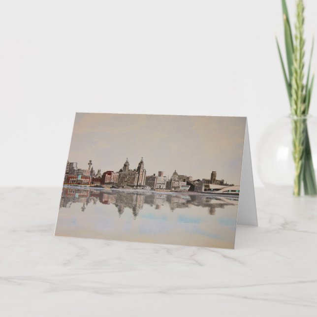 Liverpool Skyline Card (Front)