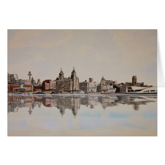 Liverpool Skyline Cards (Front Horizontal)