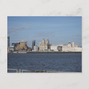 Liverpool Skyline Postcard