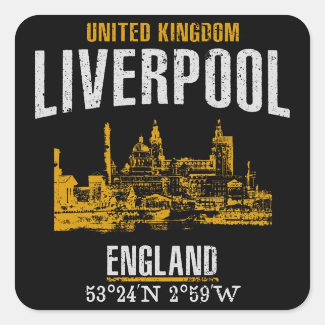 Liverpool Square Sticker (Front)
