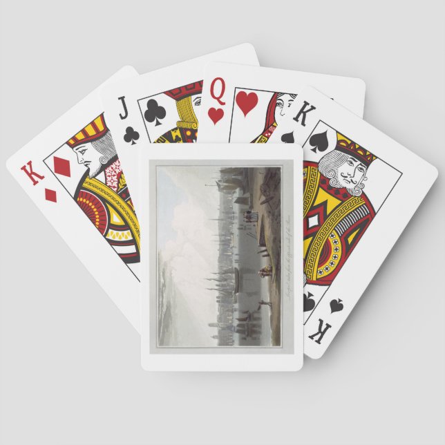 Liverpool, taken from the opposite side of the riv poker cards (Back)