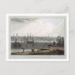 Liverpool, taken from the opposite side of the riv postcard