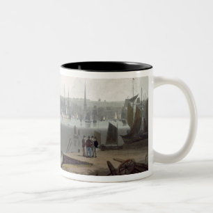 Liverpool, taken from the opposite side of the riv Two-Tone coffee mug