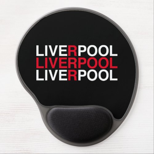 LIVERPOOL Union Jack Flag Gel Mouse Pad