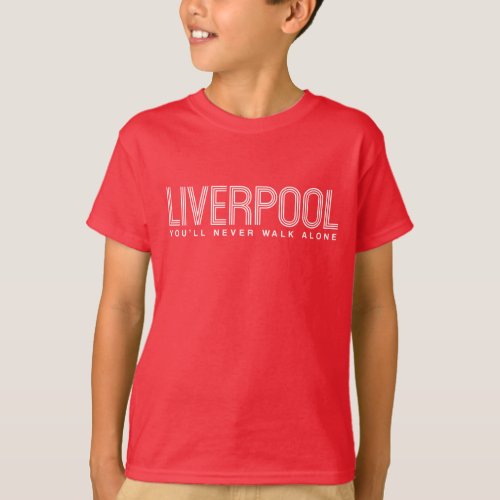 Liverpool YNWA Kid Red T_Shirt