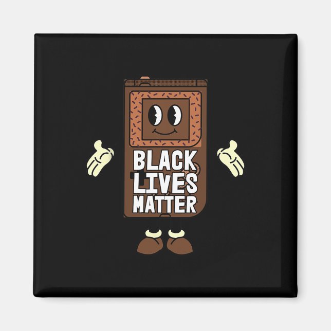 Lives Problem Video-game Black History Gaming Game Magnet (Front)