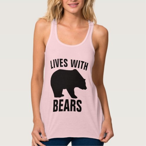 LIVES WITH GRIZZLY BEARS T_Shirts