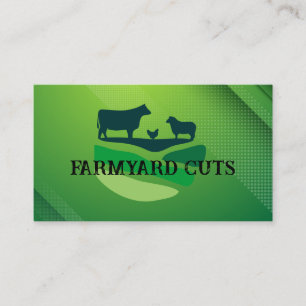 Livestock Farm Agriculture Business Card