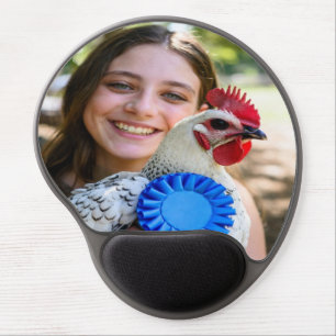 Livestock Show Poultry Photo Customize Gel Mouse Pad