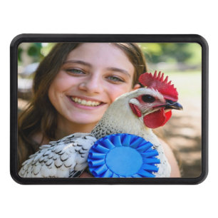 Livestock Show Poultry Photo Customize Hitch Cover