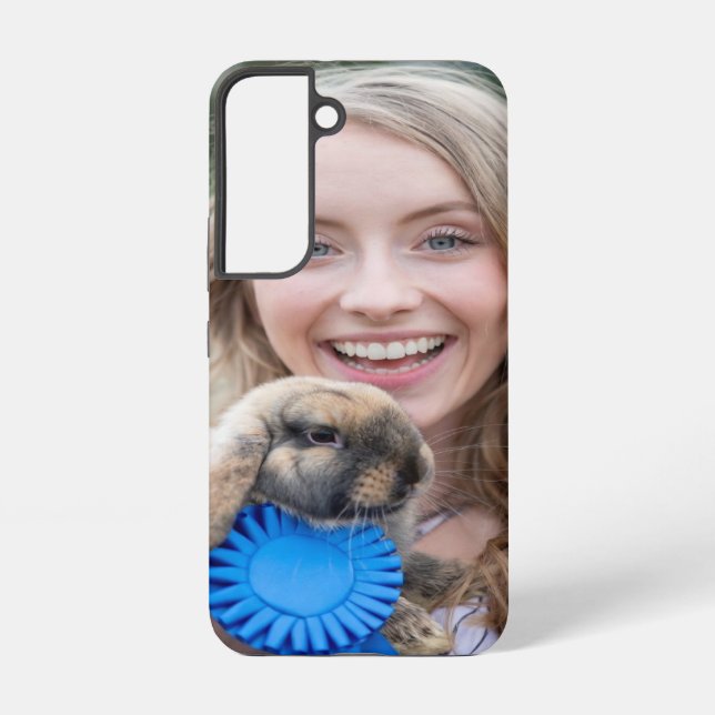Livestock Show Rabbit Photo Customize Samsung Galaxy Case (Back)