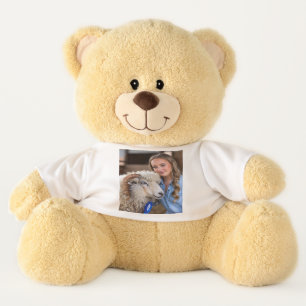 Livestock Show Sheep Photo Customize Teddy Bear