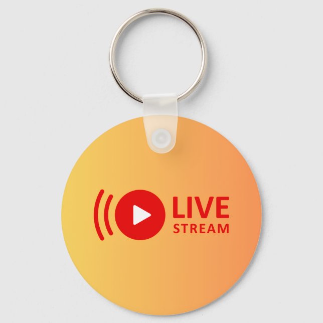 LiveStream Keychains (Front)