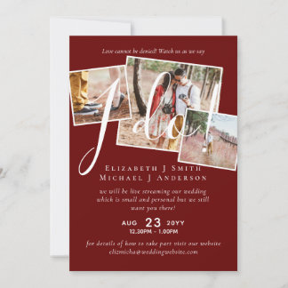 Livestreaming Watch Us Say I Do! PHOTO Wedding