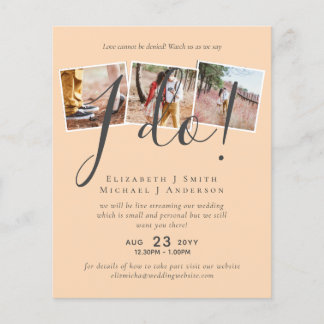 Livestreaming Watch Us Say I Do! PHOTO Wedding