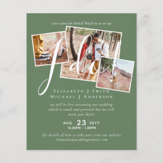 Livestreaming Watch Us Say I Do! PHOTO Wedding