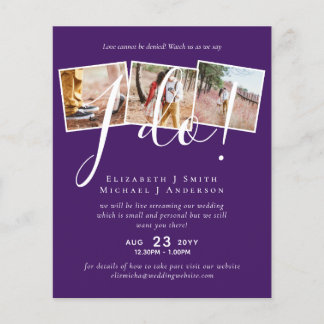 Livestreaming Watch Us Say I Do! PHOTO Wedding