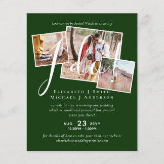 Livestreaming Watch Us Say I Do! PHOTO Wedding