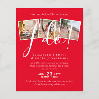 Livestreaming Watch Us Say I Do! PHOTO Wedding