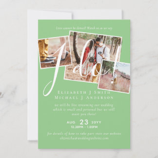 Livestreaming Watch Us Say I Do! PHOTO Wedding