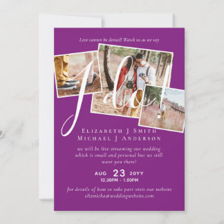 Livestreaming Watch Us Say I Do! PHOTO Wedding