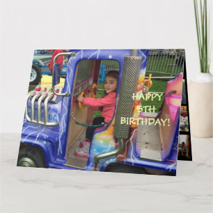 Livia's 5th Birthday Card