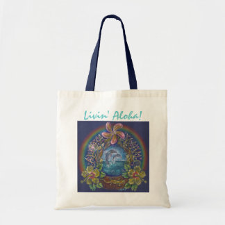 Livin' Aloha Tote Bag