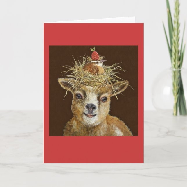 Livin' High on the Goat card (Front)