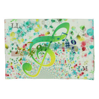 Livin Life Lovin Music Pillow Case