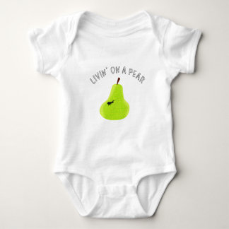Livin On A Pear Baby Bodysuit