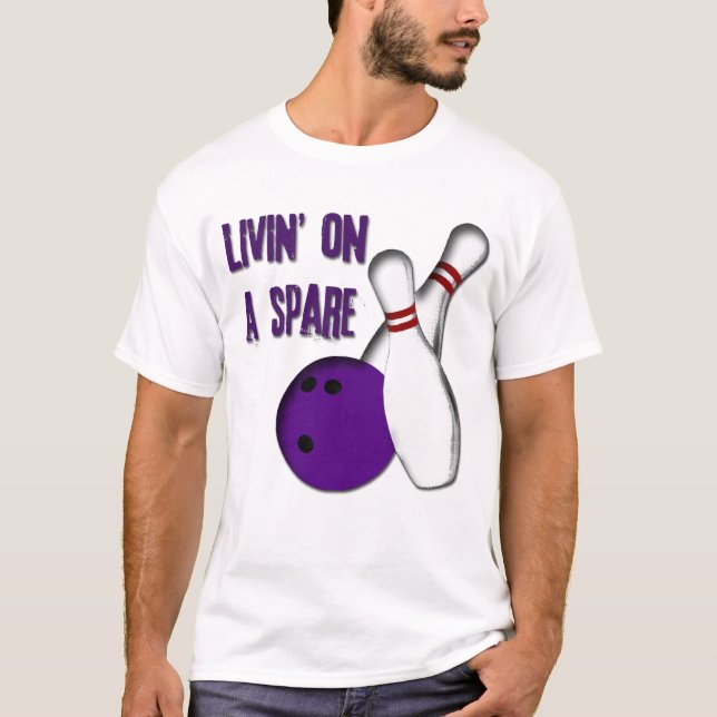 LIVIN' ON A SPARE T-Shirt (Front)