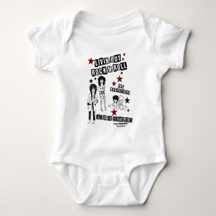 LIVIN' OUT ROCK'N'ROLL FILM PREMIERE MERCHANDISE BABY BODYSUIT