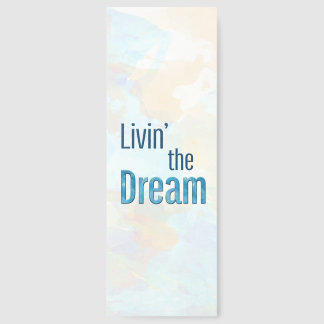 Livin' the Dream Sky Background Bookmarks
