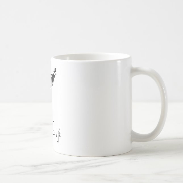 Livin' the Good Life, Martini Coffee Mug (Right)