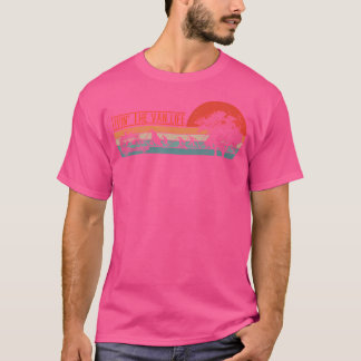 Livin The Van Life Retro Motorhome Camping T-Shirt
