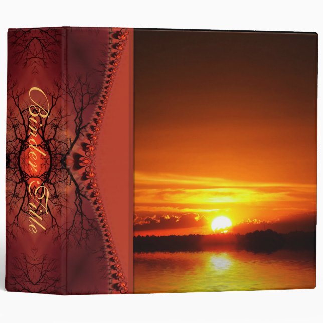Living Art : Sunset Horizon Binder (Front/Spine)