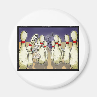 Living Bowling Will Funny Gift, Tees, Cards Etc Magnet