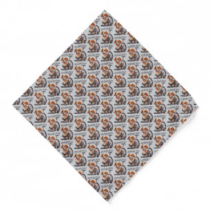 Living Breathing Vacuum Dog Bandana