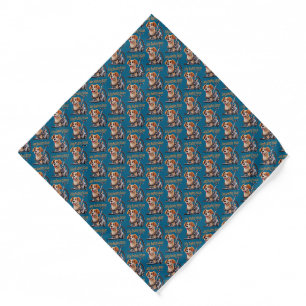 Living Breathing Vacuum Dog Bandana
