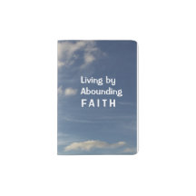Living by Abounding Faith Passport Holder
